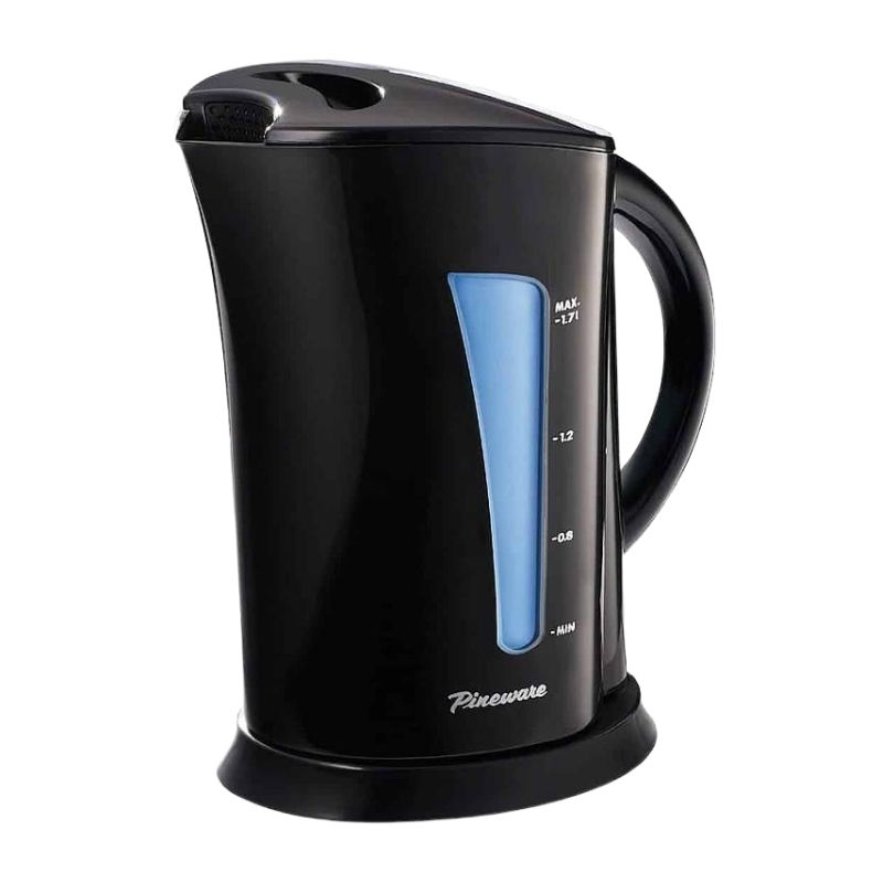 PPAK17 BLACK PINEWARE KETTLE JUG CORDED