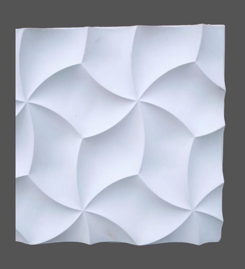 Petals 3D Wall Panel 500x500x25mm Set of 4