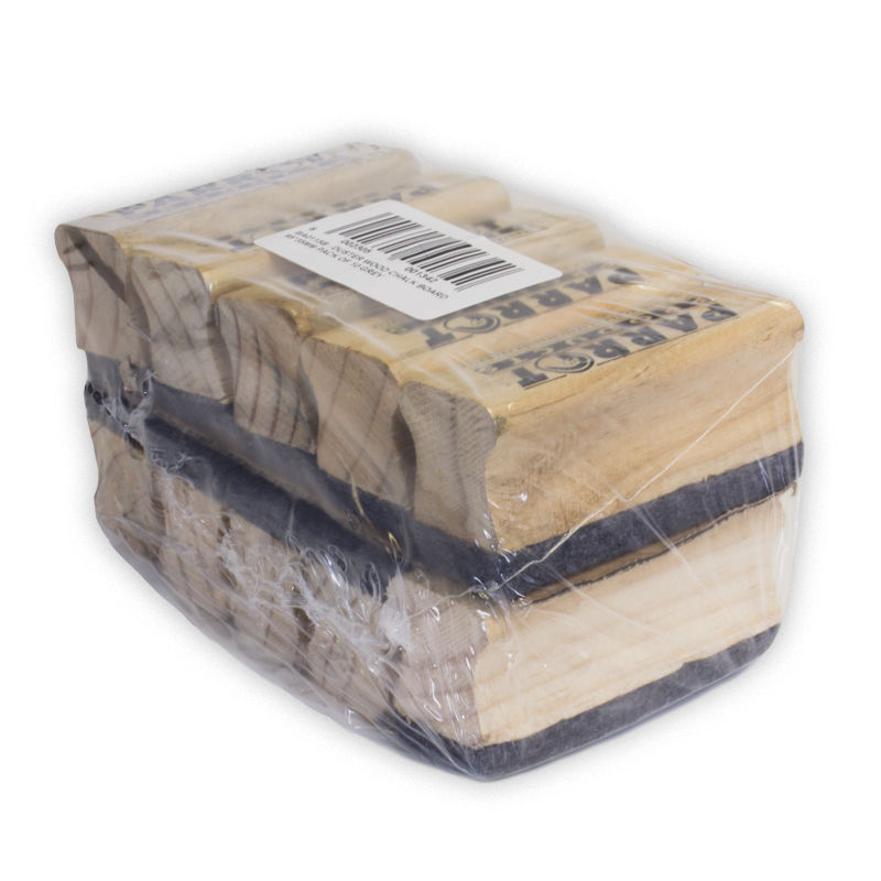 Chalk Board Wood Duster (95*35mm - Pack of 10 - Grey)