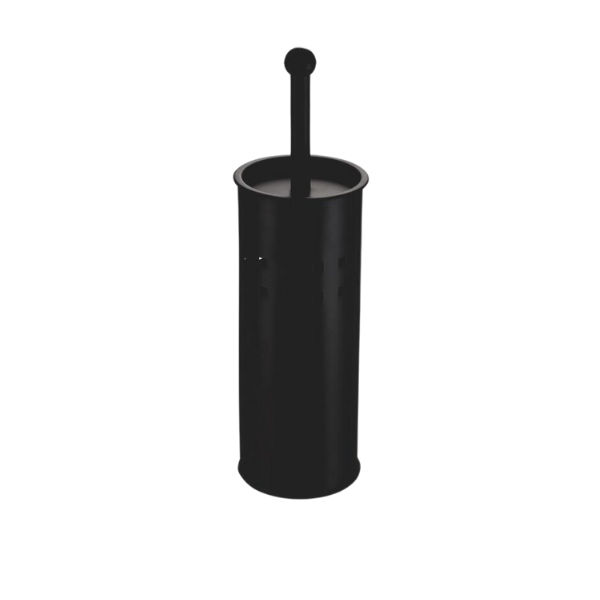 B/A TOILET BRUSH HOLDER - MATT BLACK - ROUND