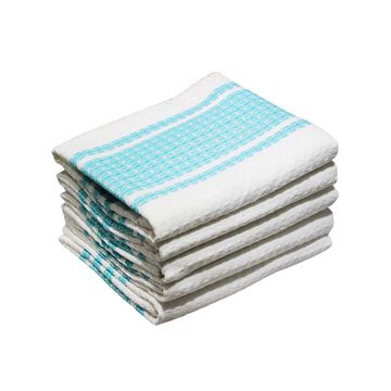 Bunty's Kitchen Towel - Design 2016 - 050x075cms - (05 Pc Pack) - Stripes - Waterfall