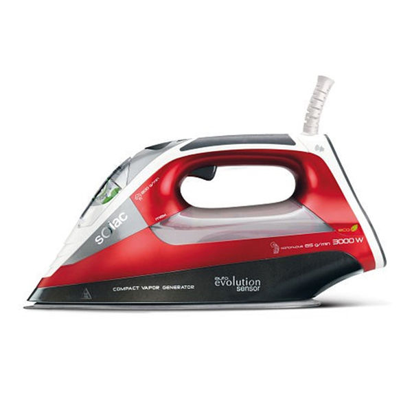 Solac Iron Steam / Dry / Spray Red 3000W 