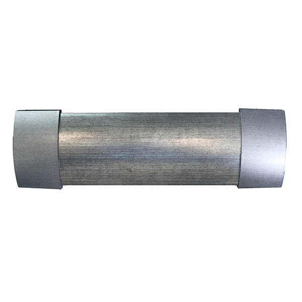 Matoc 106mm Curtain Pelmet - German Silver - 3.0m