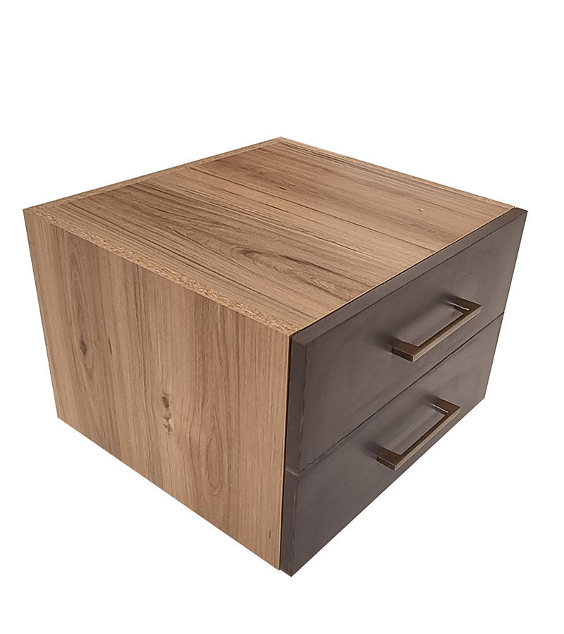 London 2 Drawer Add-On Sahara & Storm Grey