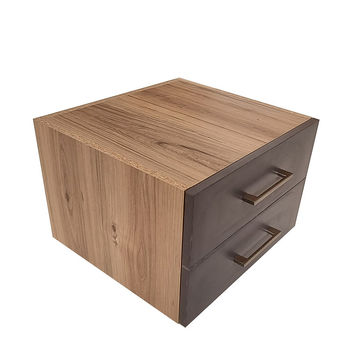 London 2 Drawer Add-On Sahara & Storm Grey