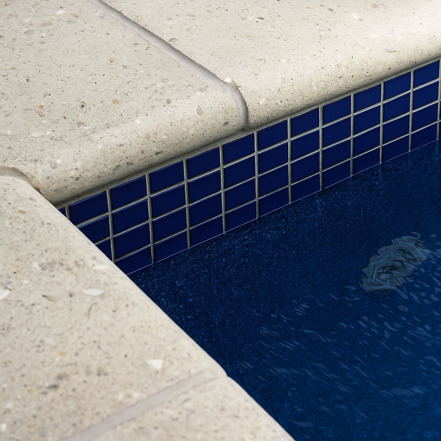 Porcelain Mosaic Tiles - Box - Royal Blue - Walls, Floors, Swimming Pools