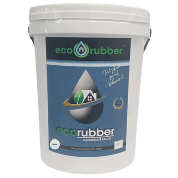 ECO RUBBER Rubberized Waterproof Sealer Contractors 20m2 White
