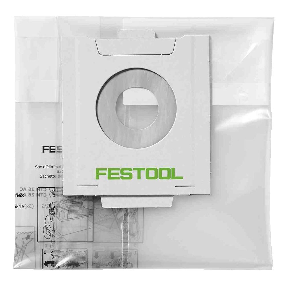Festool - Disposable Bag Ens-Ct 36 Ac/5 496215