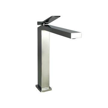 Milan Basin Mixer Brass Tall - Chrome