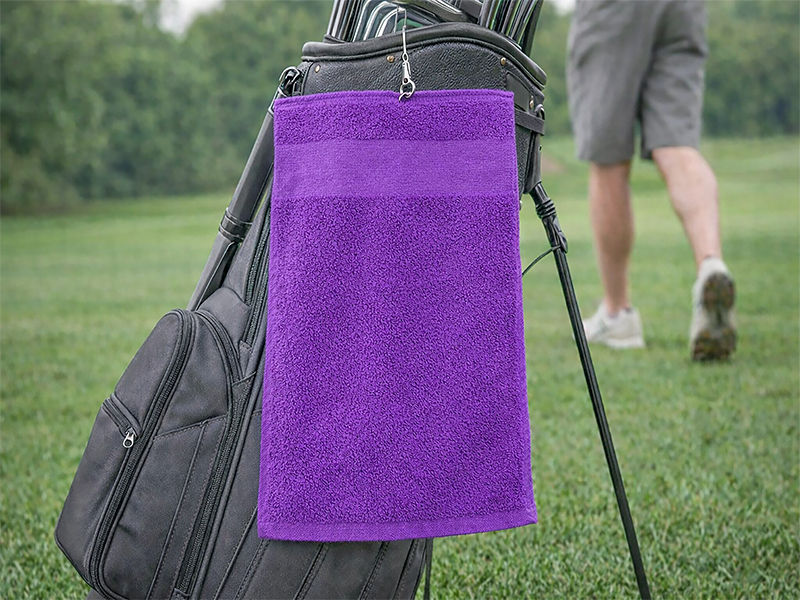 Golf Terry Towel 380GSM - 030x050cms - Royal Lilac(1 Piece Pack)