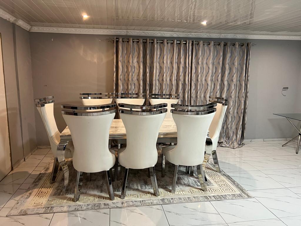 8 Seater Marble Dining Room Suite