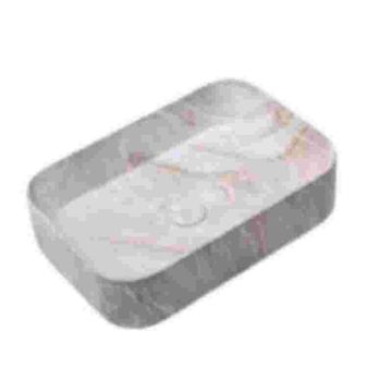 Counter top Ceramic Basin  / table top Marble - Grey