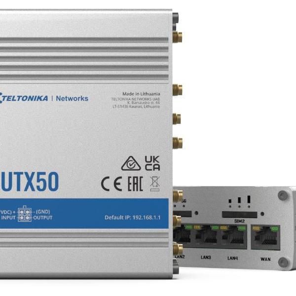 Teltonika Industrial 5G Router, Dual Sim, Backwards Compatible With 4G