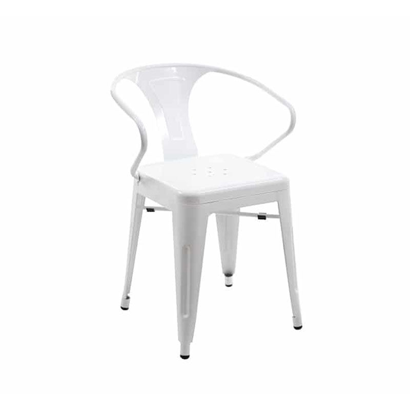 Vividitto - Replica Tolix Chair Round Back - White