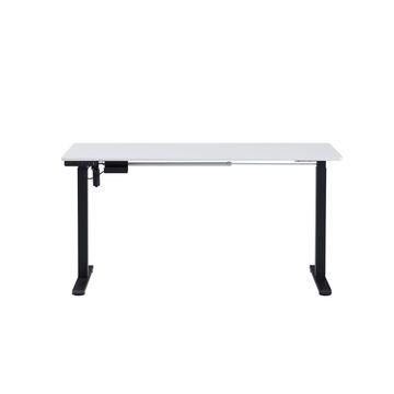 Premium Apex 1.4 Standing / Height Adjustable Desk - Black and White