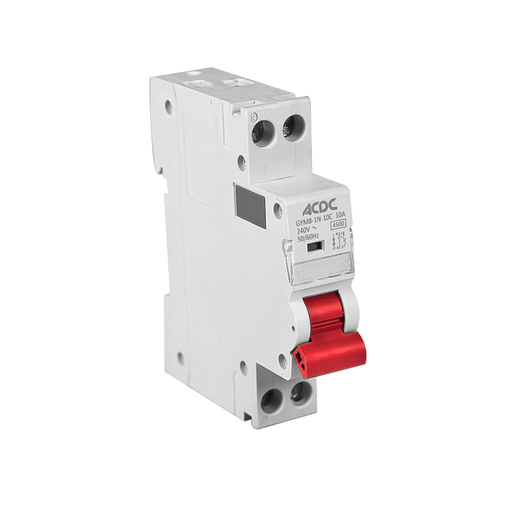 Circuit Breaker 1 Pole+N D-Curve 4.5KA 20A