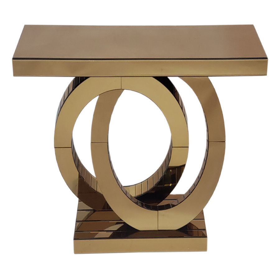 Yukiko Mirrored Console Table
