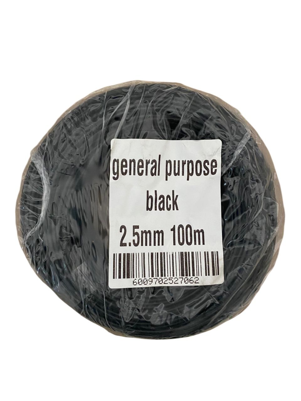 General Purpose Black 2.5mm 100m