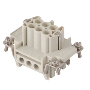 6P+E Female Connector Insert