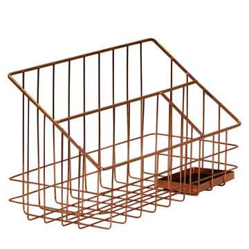 Trinity Divided Wire Rack - Rose Gold | LEROY MERLIN South Africa