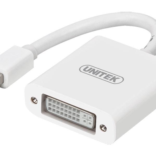 Unitek Mini Displayport To Dvi Converter - White