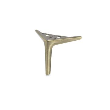 Y Leg, Slim, H150mm, Antique Brass (Pack of 4) BY WOOLDY