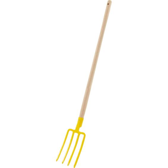Geolia Steel Garden Fork 4 Prong 100cm
