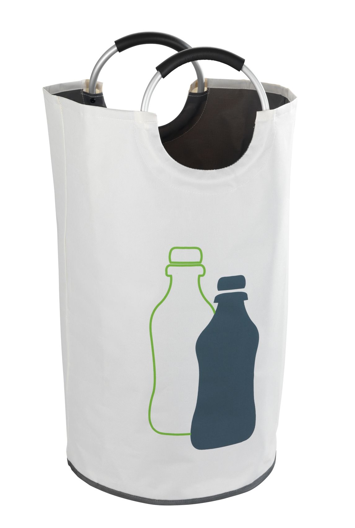 WENKO - 69L LAUNDRY BASKET / RECYCLING BOTTLE COLLECTOR