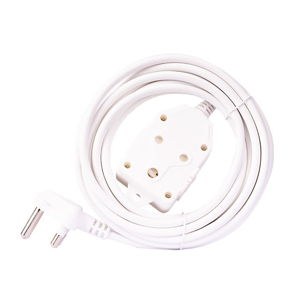 3 Meter 10A Extension Cord with Double Coupler (ESEC3M)