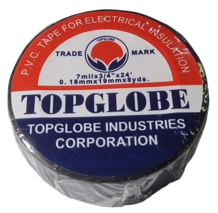 Insulation tape Topglobe 10m black 1pc