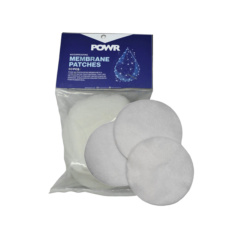 POWR Membrane Patches Premium Grade 50 Piece