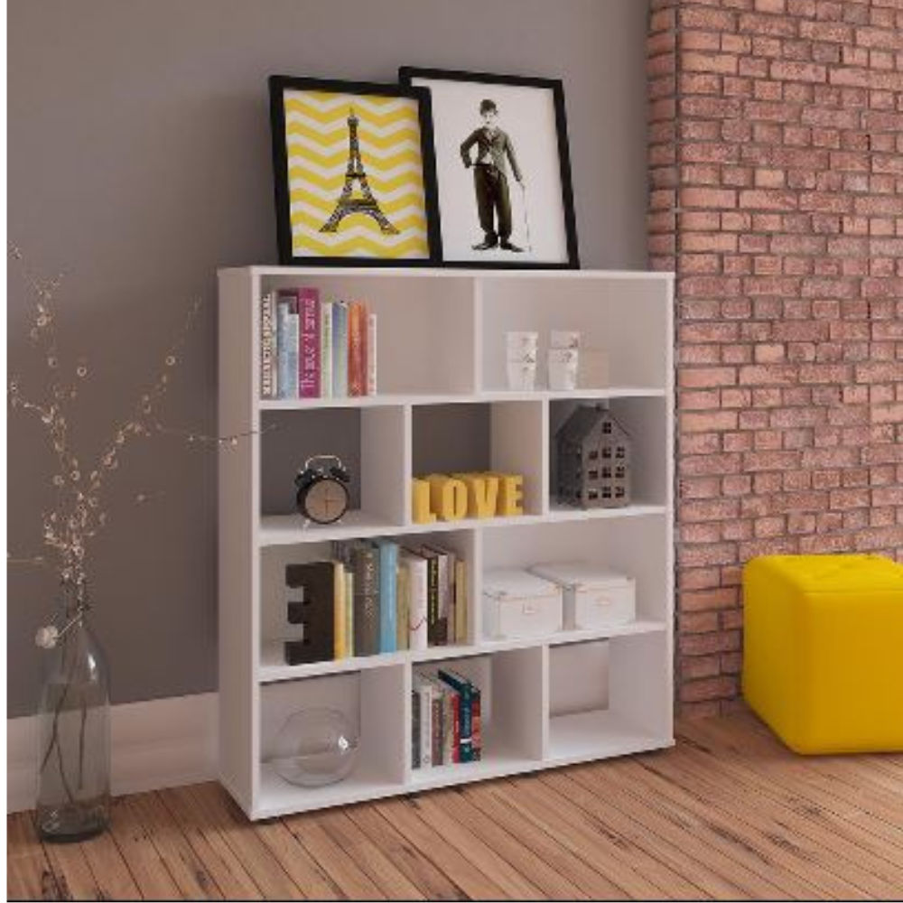 Charlie Book Case-White