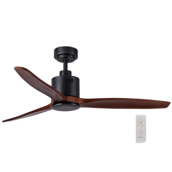 BRIGHTSTAR Ceiling Fan 3 blade Black no light