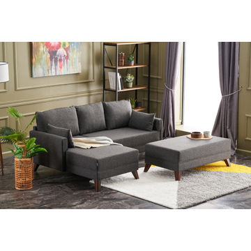 Bella Mini Corner Sofa Left - Anthracite
