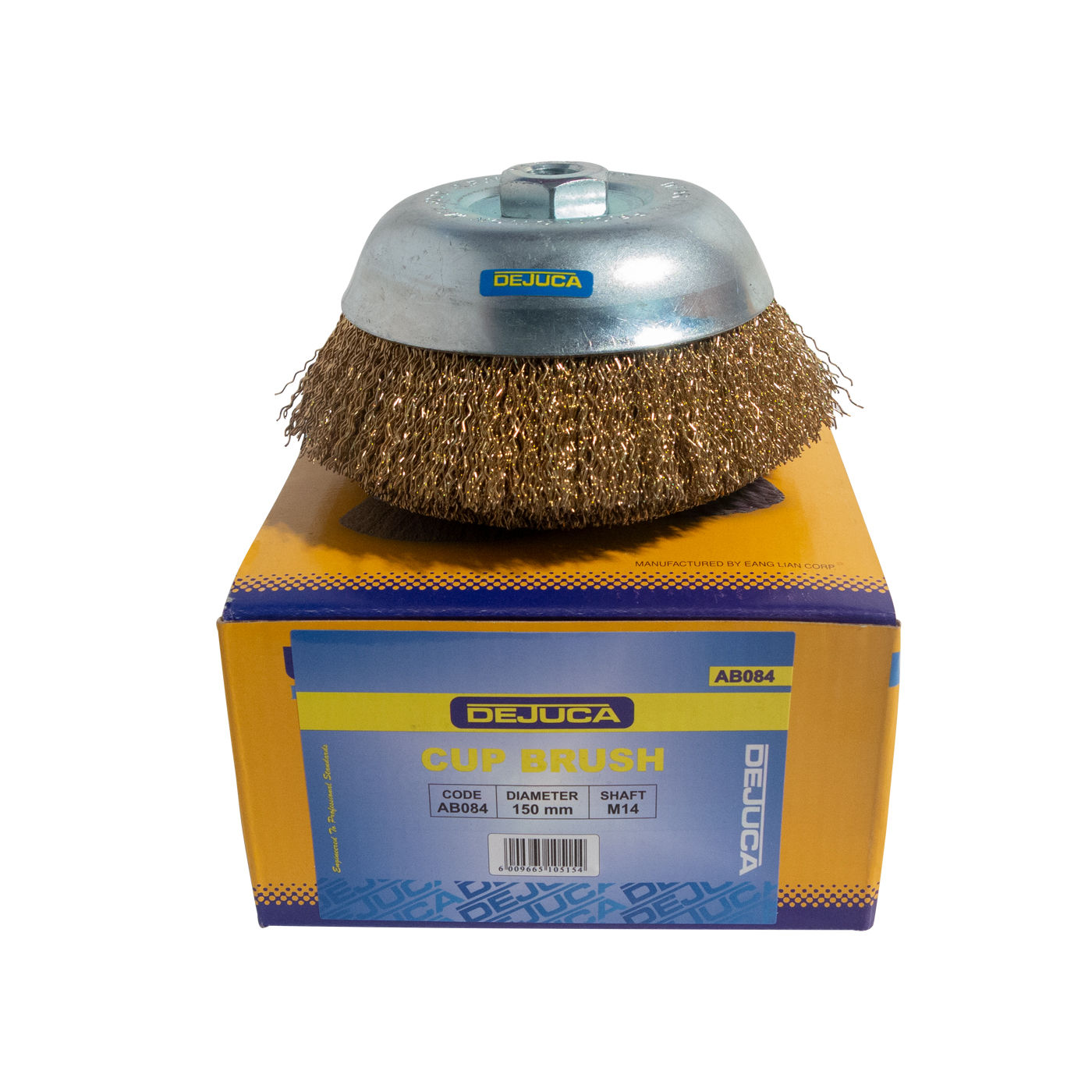 Dejuca - Wire Cup - Brush - 150mm - M14 - Thread - 4 Pack