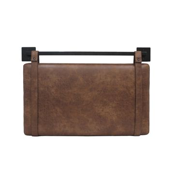 Ingrid headboard brown single