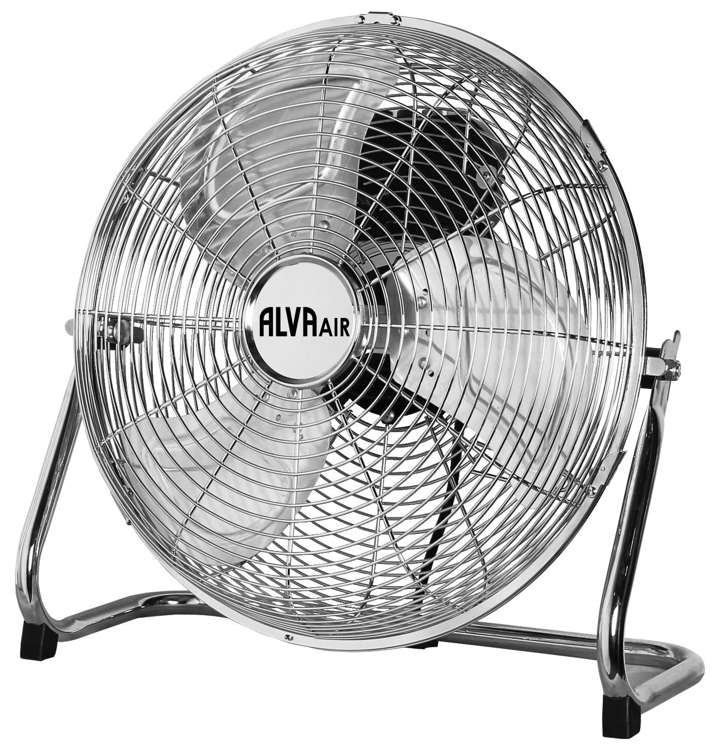 ALVA AIR - 50CM FLOOR FAN – HIGH VELOCITY (CHROME)