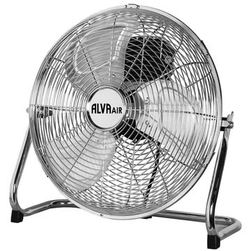 ALVA AIR - 50CM FLOOR FAN – HIGH VELOCITY (CHROME)