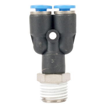 Aircraft - Pu Hose Fitting Y Joint 4mm-1/4 M - 5 Pack
