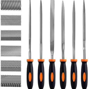 Needle File Set, 6PCS Premium Hand Metal Files 160MM