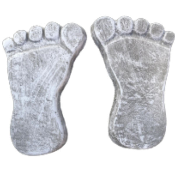 BIG FOOT STEP STONE (LEFT & RIGHT)