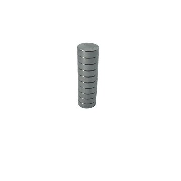 Rare Earth Disc Magnet Dia9x3mm N38 - 10 Pack