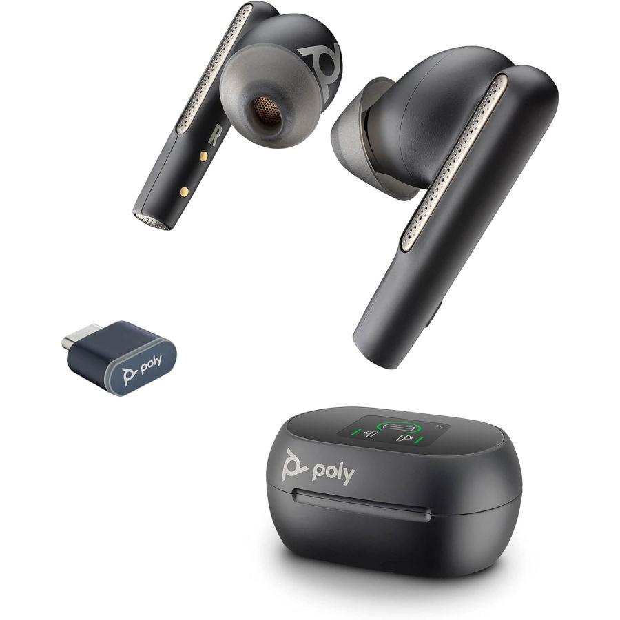 POLY | Voyager Free 60+ UC - Charge Case, TWS Earbuds