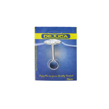 Dejuca - Towel Rail Bracket - Cp - 25mm - Thru - 1/Card - 4 Pack