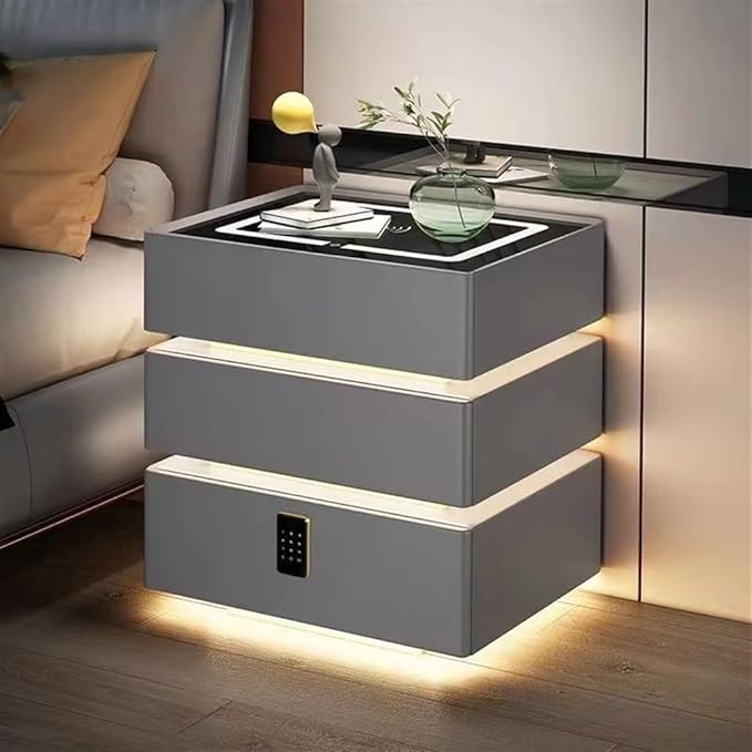 KC Furn-Neo Smart 3 Drawer Pedestal (Grey)
