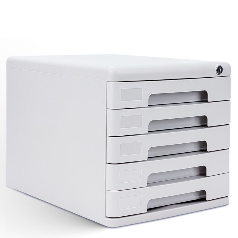 Deli Grey File Cabinet with lock 361x271x260mm