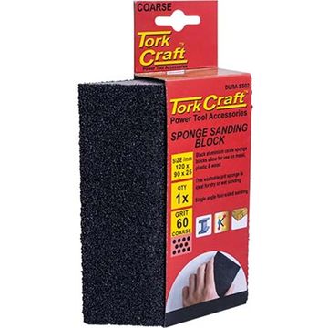 Sanding Sponge Block Single Angled 120X70X25 Coarse 1Pc