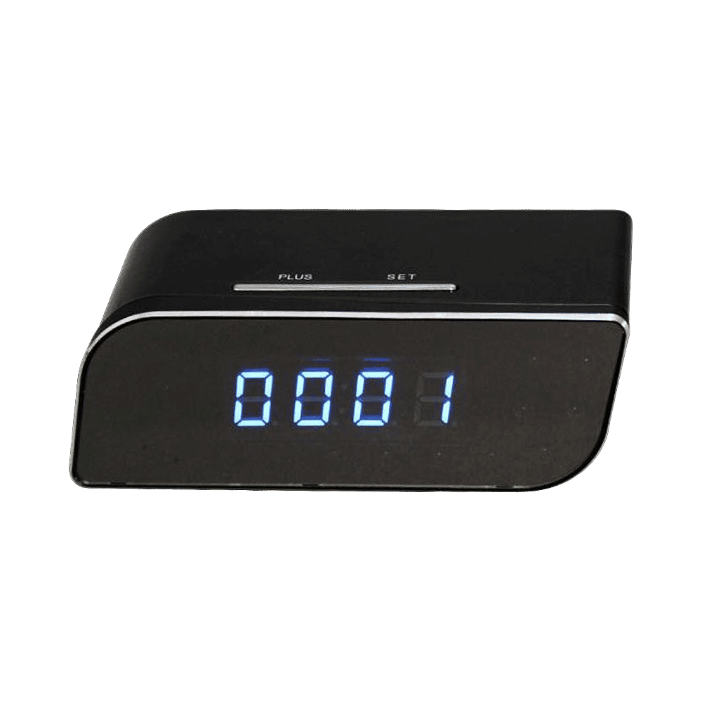 2.0 MP WIFI RECHARGEABLE CLOCK HIDDEN CAMERA C/W IR NIGHT VI