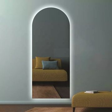 Victoria Frameless Cool White Mirror 80x180cm