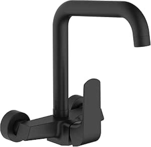 SINK / KITCHEN MIXER - SWIVEL SPOUT MATT BLACK TURBO (RELISH)